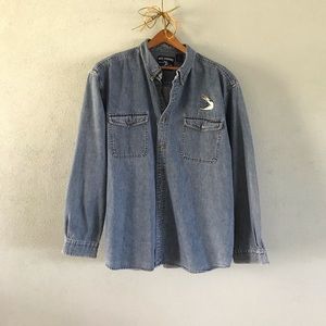 Reel Legends Denim Long Sleeves Shirt